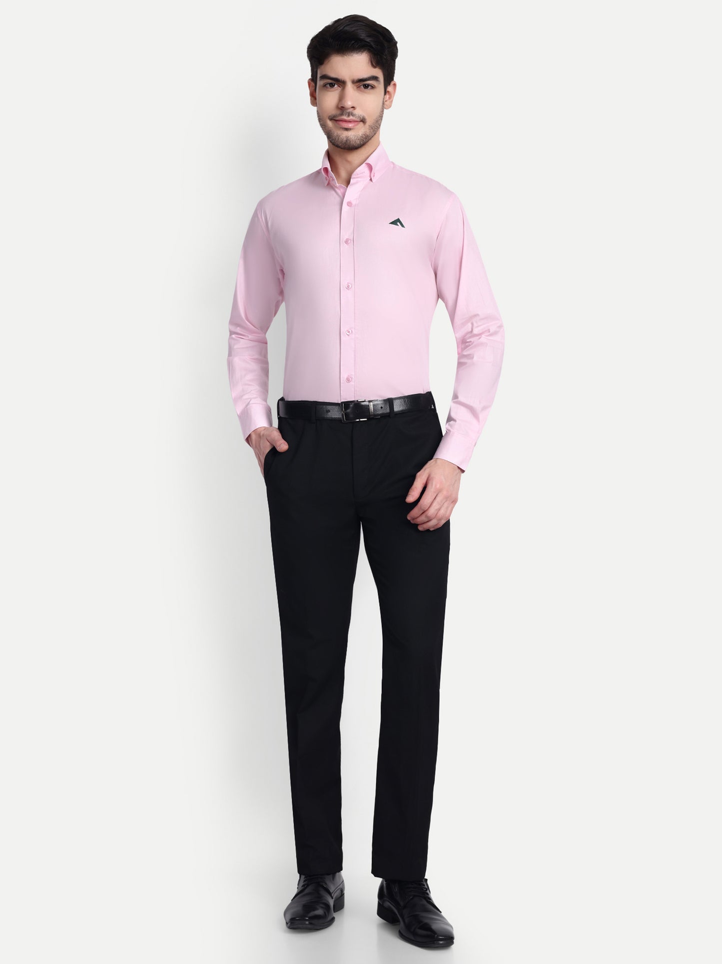 Mens formal light pink shirt