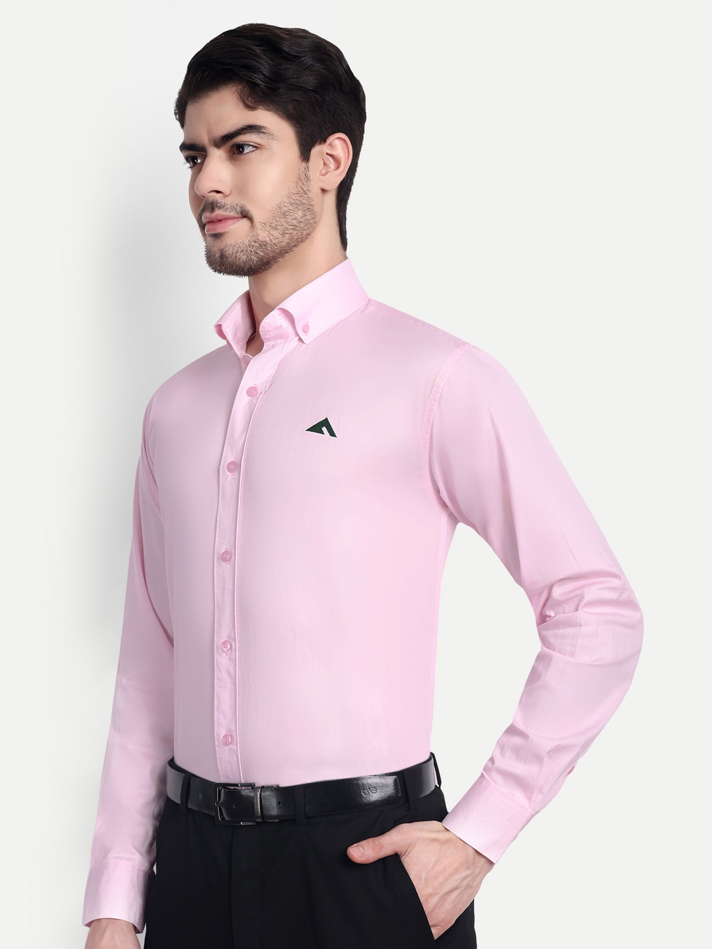 Mens formal light pink shirt