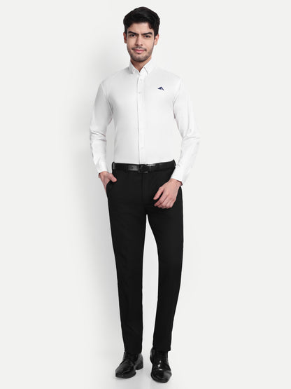 aootfit Combo of 2 Mens Shirt (White & Black)