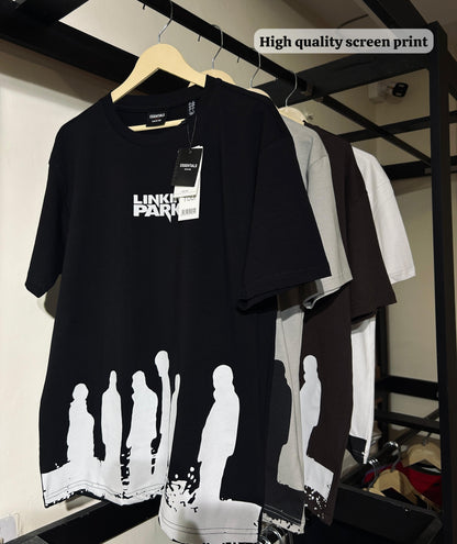 aootfit Oversized Link-In-Park Drop Shoulder Unisex T-shirt